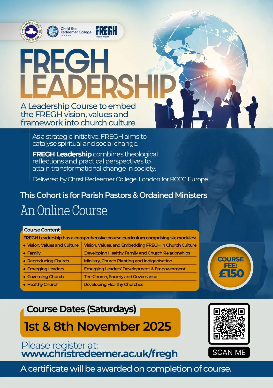 Promo for RCCG FREGH Course in November 2025